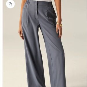 Beyond Yoga Night Shadow Status Trousers Wide-Leg Pants-Sz XS